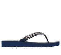 Skechers Donna Meditation - Lucky One Sandali in Blu Navy Blue , Taglia 39, Vegan