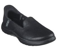 Skechers Mocassini da donna senza lacci, nero, 42 EU