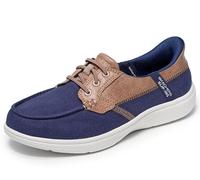 Skechers Donna On-The-Go Flex Radiant Sandy Slip-in ALLENATRICE, Navy, 37 EU