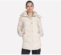 Skechers Donna On-the-GO Luxe Parka in Naturale/Ocra, Taglia XL