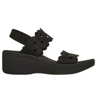 Skechers Donna Parallel Lite - Sassy Dayz 2.0 Wedge in Nero, Taglia 36, Vegan