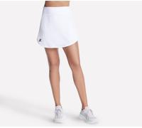 Skechers Donna Performance Court Skort in Bianco, Taglia Piccolo