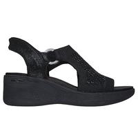Skechers Donna Martha Stewart's Pier-lite - Park Path Hands Free Slip-in, Nero/nero, 37 EU
