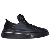 Skechers Donna Premium Leather Slip-ins Snoop One - OG Sneaker in Nero, Taglia 38.5
