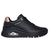 Skechers Donna UNO Icon - Idolized Air Sneaker in Nero, Taglia 38