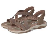 Skechers Reggae Slim Summer Sparkle sandali da donna marrone