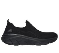 Skechers Donna Relaxed Fit: D'Lux Walker 2.0 - Bold State Shoes in Nero, Taglia 38, Vegan