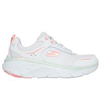 Skechers Donna Relaxed Fit: D'Lux Walker 2.0 - Daisy Doll Sneaker in Bianco/Multicolore, Taglia 37