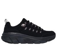 Skechers Donna Relaxed Fit: D'Lux Walker 2.0 - Golden Step Sneaker in Nero/Rosa Oro, Taglia 37