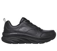 Skechers Donna Relaxed Fit: D'Lux Walker - Timeless Path Sneaker in Nero, Taglia 39