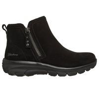 Skechers Donna Relaxed Fit: Easy Going - Urban Zip Shoes in Nero, Taglia 37