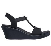 Skechers Donna Rumble On - Slay Queen Shoes in Nero, Taglia 38, Vegan