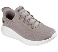 Skechers Donna Scarpe da Ginnastica Hands-Free Slip-Ins Bobs Squad Chaos Daily Inspiration vestibilità Ampia, Taupe Knit, 39 EU Larga