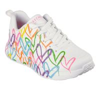 Skechers Donna Scarpe Sportive - ONU Lite Cuore Of Hearts IN 2 Colori, 3-8 -