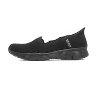 Skechers Seager Believe It, Scarpe da Ginnastica Donna, Nero, 39.5 EU