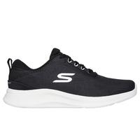 Skechers Donna Skech-Lite Pro 2.0 - Everyday Pace Sneaker in Nero/Bianco, Taglia 40, Vegan, Lavabile in lavatrice