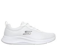 Skechers Donna Skech-Lite Pro 2.0 - Smooth Path Sneaker in Bianco/Nero, Taglia 41, Vegan, Lavabile in lavatrice