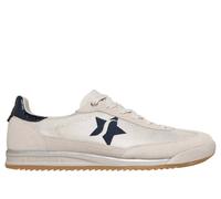 Skechers Donna SKX 92 - Perfectly Shimmered Sneaker in Bianco/Blu Navy Blue, Taglia 36