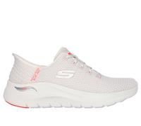 Skechers Donna Slip-ins: Arch Fit 2.0 - Good Energy Sneaker in Naturale, Taglia 37, Vegan, Lavabile in lavatrice