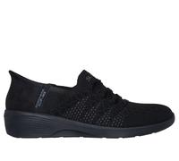 Skechers Donna Slip-ins: Arya - Swiftly Shoes in Nero, Taglia 38.5, Vegan, Lavabile in lavatrice