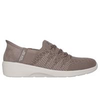 Skechers Donna Slip-ins: Arya - Swiftly Shoes in Talpa Scuro, Taglia 35, Vegan, Lavabile in lavatrice