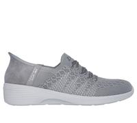 Skechers Donna Slip-ins: Arya - Swiftly Slip-On Shoes in Grigio, Taglia 37, Vegan, Lavabile in lavatrice