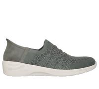 Skechers Donna Slip-ins: Arya - Swiftly Slip-On Shoes in Oliva, Taglia 35, Vegan, Lavabile in lavatrice