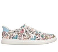 Skechers Donna Slip-ins: BOBS D'Vine - Meow Woww Sneaker in Bianco/Multicolore, Taglia 38.5, Vegan, Lavabile in lavatrice