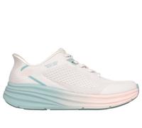 Skechers Donna Slip-ins: BOBS Skillz - Too Essential Sneaker in Bianco/Multicolore, Taglia 39, Vegan, Lavabile in lavatrice