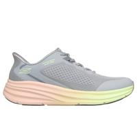 Skechers Donna Slip-ins: BOBS Skillz - Too Essential Sneaker in Grigio, Taglia 38.5, Vegan, Lavabile in lavatrice