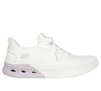 Skechers Donna Slip-ins: BOBS Sport Arc Waves 2.0 - Now It Sneaker in Bianco, Taglia 35, Lavabile in lavatrice