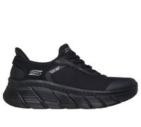 Skechers Donna Slip-ins: BOBS Sport B Flex HI - Linear Force Wedge in Nero, Taglia 41, Vegan, Lavabile in lavatrice