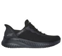 Skechers Donna Slip-ins: BOBS Sport Squad Chaos - Daily Inspiration Sneaker in Nero, Taglia 37 Wide , Vegan