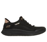 Skechers Donna Slip-ins: BOBS Squad 4 - Dire Step Sneaker in Nero, Taglia 40, Lavabile in lavatrice