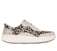 Skechers Donna Slip-ins: BOBS Vista - Garden Stroll Sneaker in Leopardo, Taglia 39.5, Vegan, Lavabile in lavatrice
