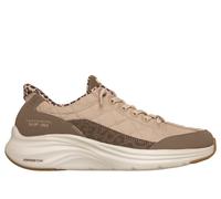 Skechers Donna Slip-ins: Contour Foam - Cozy Fit Leopard Dream Sneaker in Marrone, Taglia 36.5, Lavabile in lavatrice