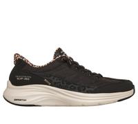 Skechers Donna Slip-ins: Contour Foam - Cozy Fit Leopard Dream Sneaker in Nero, Taglia 40, Lavabile in lavatrice