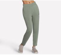Skechers Donna Slip-ins Cozy Luxe Pantaloni in Talpa/Oliva, Taglia Largo