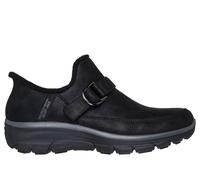 Skechers Donna Slip-ins: Easy Going - Fun Habits Shoes in Nero, Taglia 40, Vegan