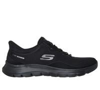 Skechers Donna Slip-ins: Flex Appeal 5.0 - Easy Breezy Sneaker in Nero, Taglia 35, Vegan, Lavabile in lavatrice