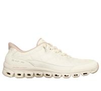 Skechers Donna Slip-ins: Glide-Step - Cozy Fit At Ease Sneaker in Bianco, Taglia 40, Lavabile in lavatrice