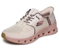 Skechers Donna Slip-ins Glide-Step PRO Athletic Trainers Sneaker, Taupe/Multi Trim, 38 EU Larga