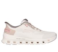 Skechers Glide-Step PRO Pure Motion, Scarpe da Ginnastica Donna, Natural Mesh/Brown Trim, 41 EU