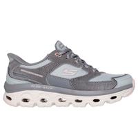 Skechers Donna Slip-Ins: Glide-Step Sole - Paradise Valley Sneaker in Grigio/Rosa, Taglia 37.5