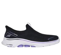 Skechers Donna Slip-ins: GO WALK 7 - Sarai Shoes in Nero/Lavanda, Taglia 40, Vegan, Lavabile in lavatrice