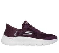 Skechers Donna Slip-ins: GO WALK Flex - Grand Entry Sneaker in Bordeaux, Taglia 35, Vegan