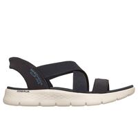 Skechers Donna Slip-ins: GO WALK Flex Sandali - Glimmer in Blu Navy Blue, Taglia 39, Vegan, Lavabile in lavatrice