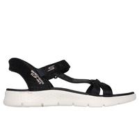 Skechers Donna Slip-ins: GO WALK Flex Sandali - Sssophia in Nero/Rosa Oro, Taglia 38, Vegan, Lavabile in lavatrice