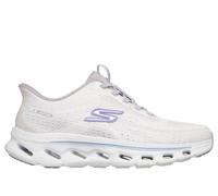 Skechers Donna Slip-ins: GO WALK Glide-Step 2.0 - Maria Sneaker in Bianco/Lavanda, Taglia 40, Vegan, Lavabile in lavatrice