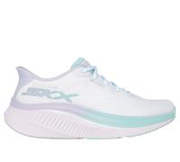 Skechers Donna Slip-ins: GO WALK Max Cushioning Arch Fit - Areena Sneaker in Bianco/uomota, Taglia 39, Vegan, Lavabile in lavatrice